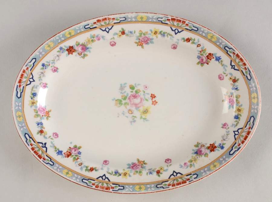 Dresden 9" Oval Serving Platter by Grindley-1