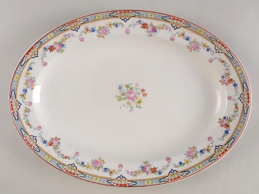 Dresden 13" Oval Serving Platter by Grindley-1