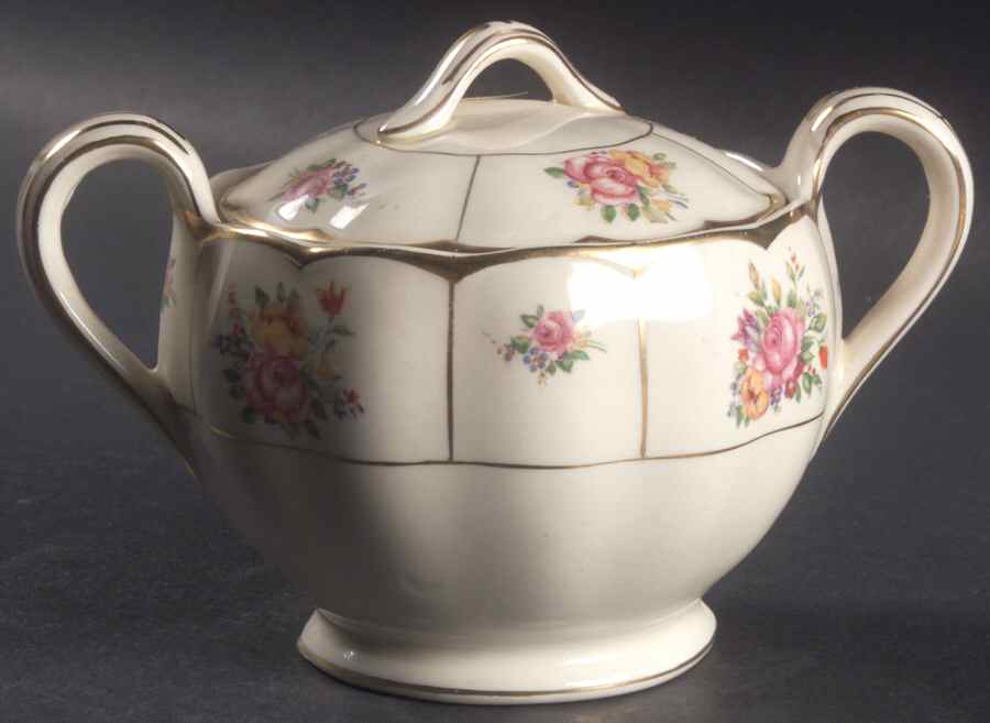 Duchess Sugar Bowl & Lid by Grindley-1