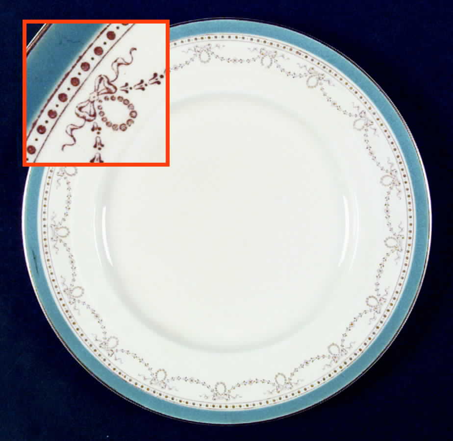 Dunrobin Turquoise Dinner Plate by Grindley-1