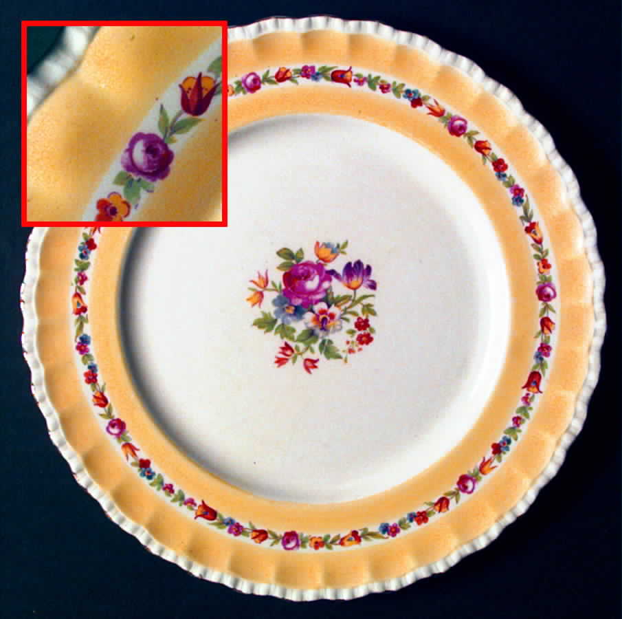 The Elmfield Dinner Plate by Grindley-1