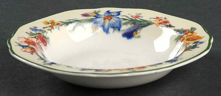 The Fleurette Rim Fruit/Dessert (Sauce) Bowl by Grindley-1