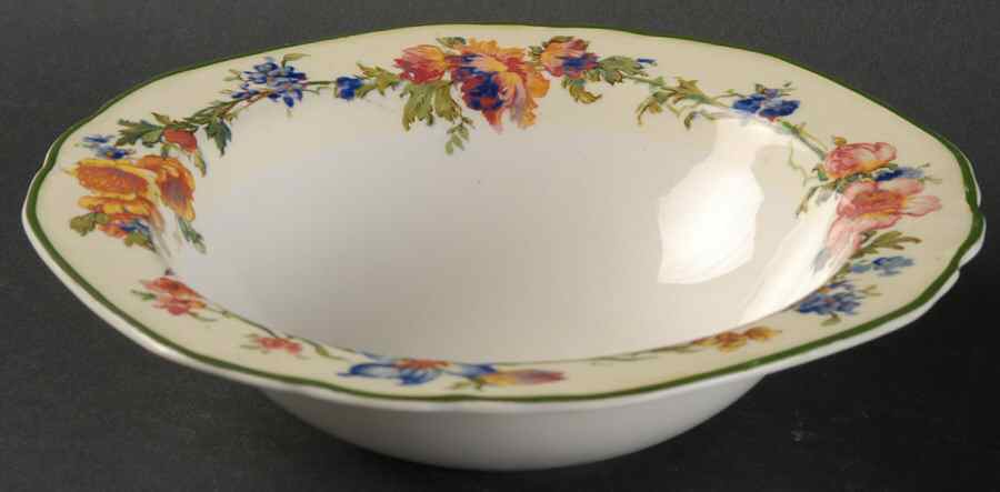 The Fleurette Rim Cereal Bowl by Grindley-1