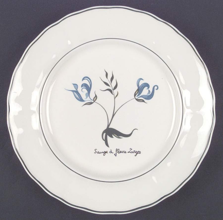 Fleur Sauvage Dinner Plate by Grindley-1