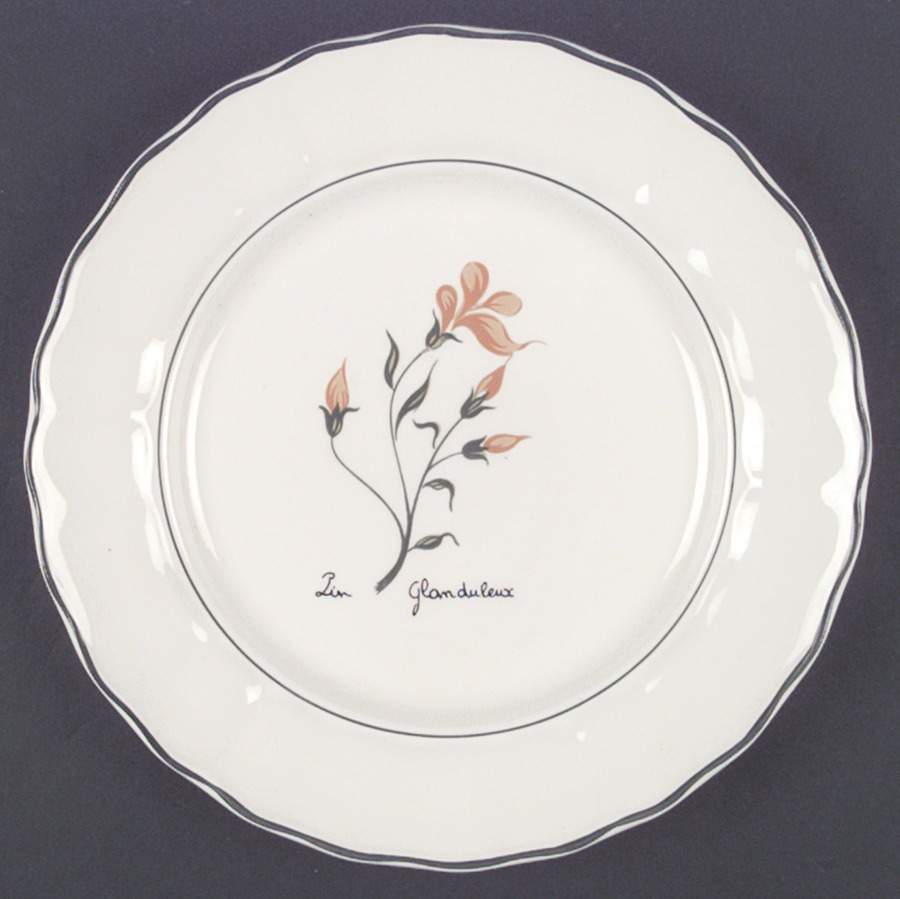 Fleur Sauvage Dinner Plate by Grindley-1