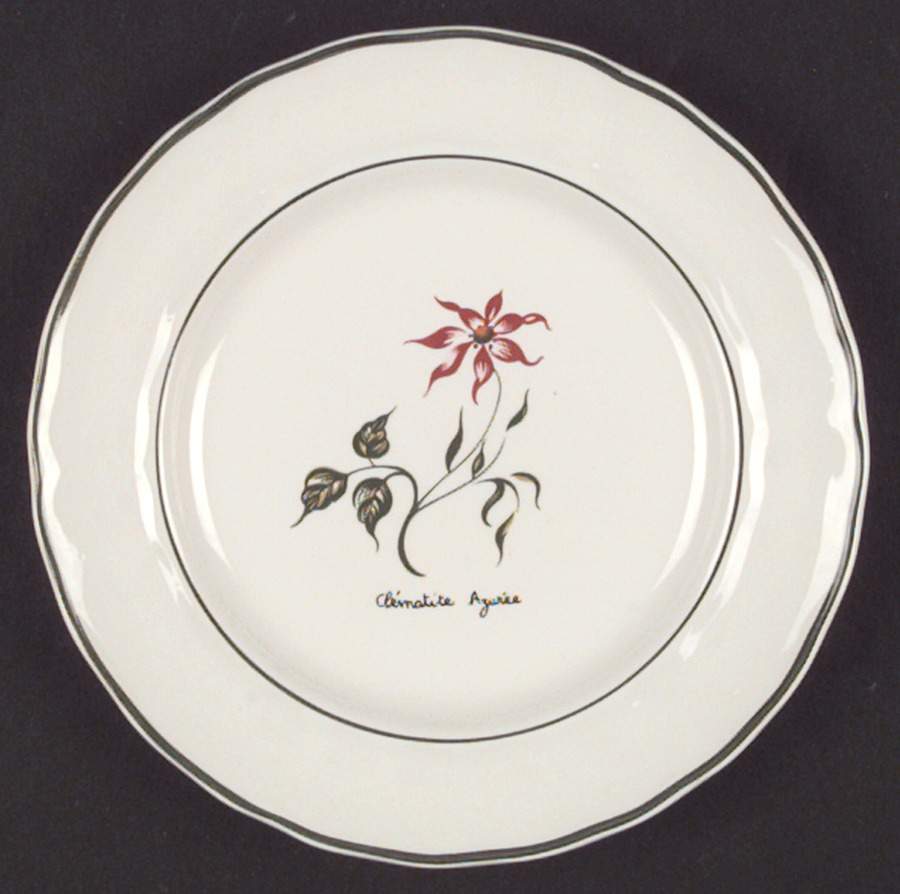 Fleur Sauvage Bread & Butter Plate by Grindley-1