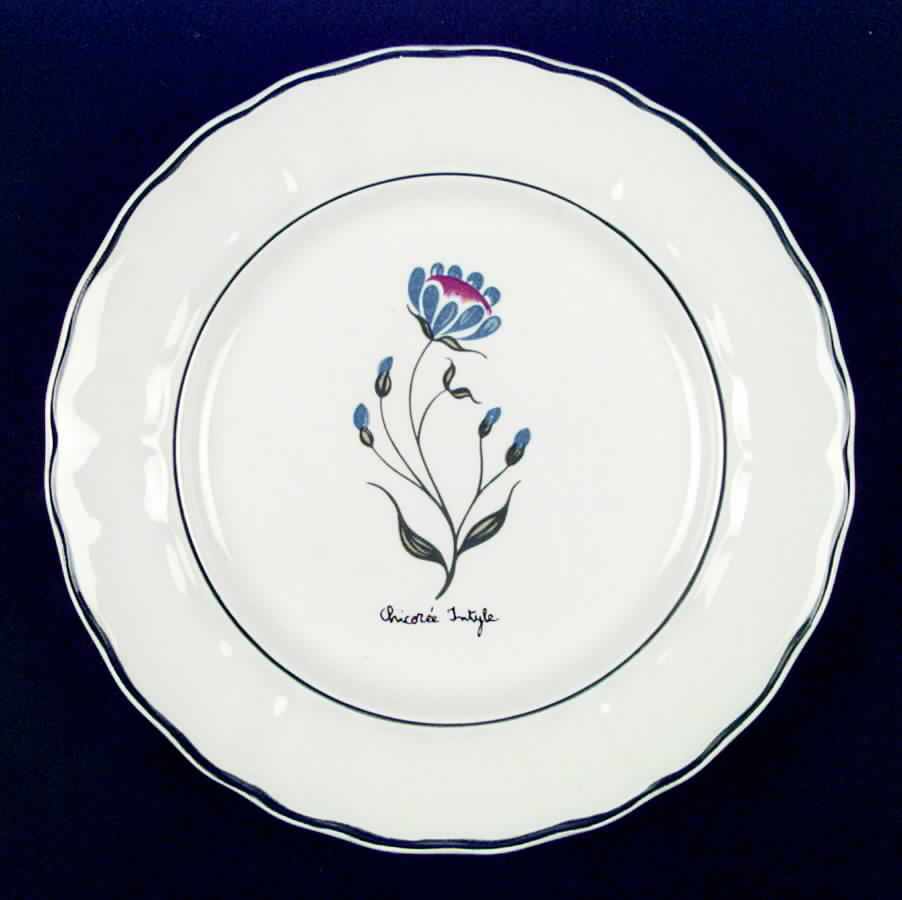 Fleur Sauvage Dinner Plate by Grindley-1