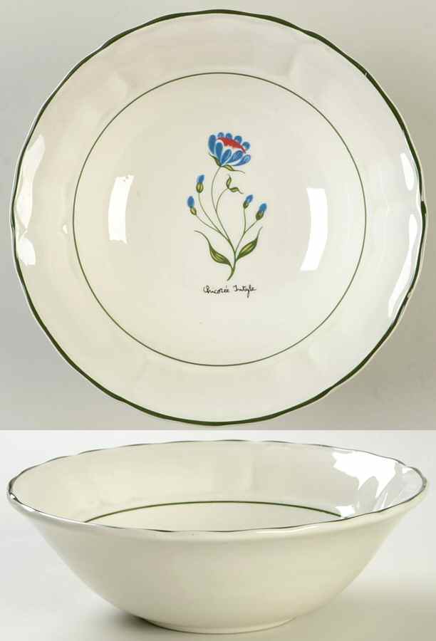 Fleur Sauvage Coupe Cereal Bowl by Grindley-1