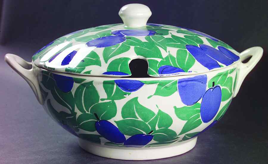 Garden Fruits Tureen &  Lid by Grindley-1