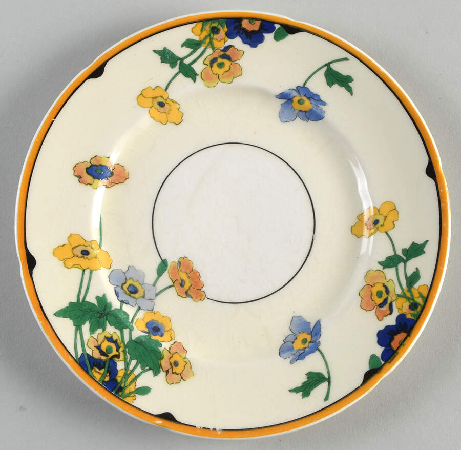 Gardenia Dessert/Pie Plate by Grindley-1