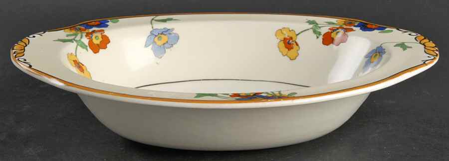 Gardenia 9" Oval Vegetable Bowl by Grindley-1