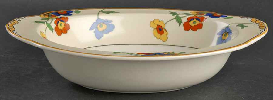 Gardenia 10" Oval Vegetable Bowl by Grindley-1