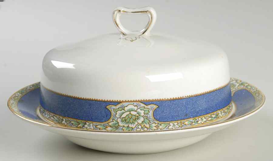 Goodwood Round Covered Butter by Grindley-1