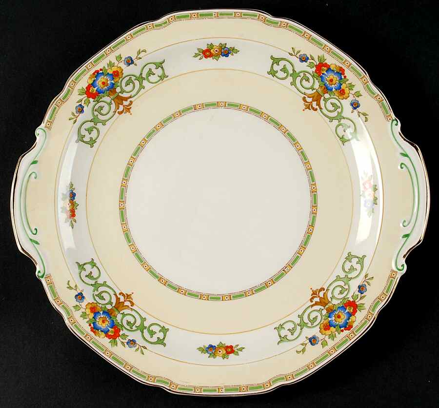 Gosforth Handled Cake Plate by Grindley-1