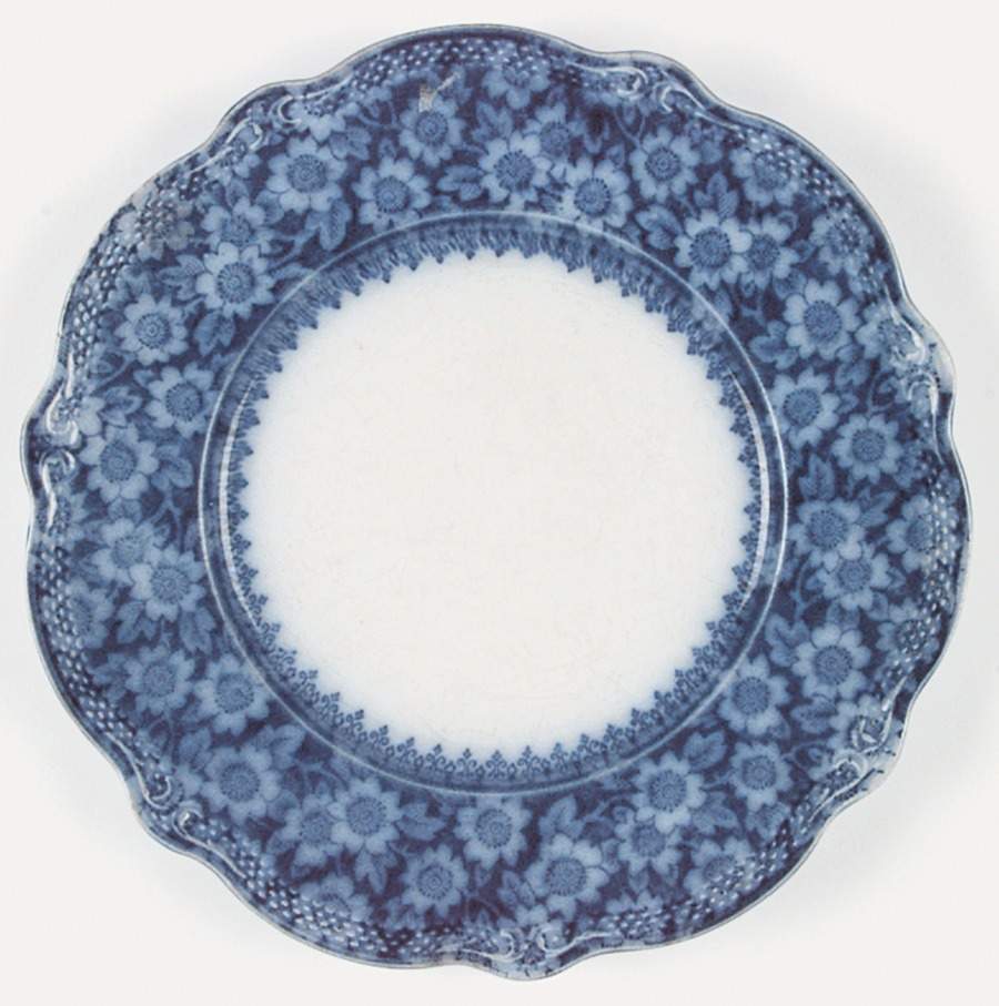 Grace (Flow Blue) Dinner Plate by Grindley-1