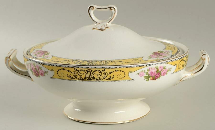 Granville Round Covered Vegetable by Grindley-1
