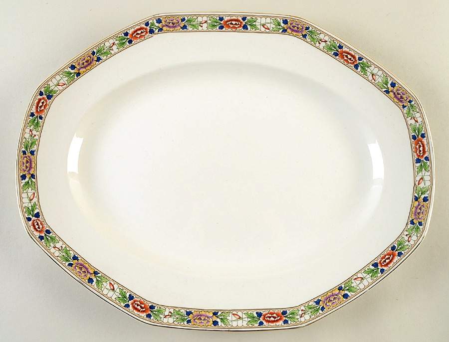 GRI27 16" Oval Serving Platter by Grindley-1