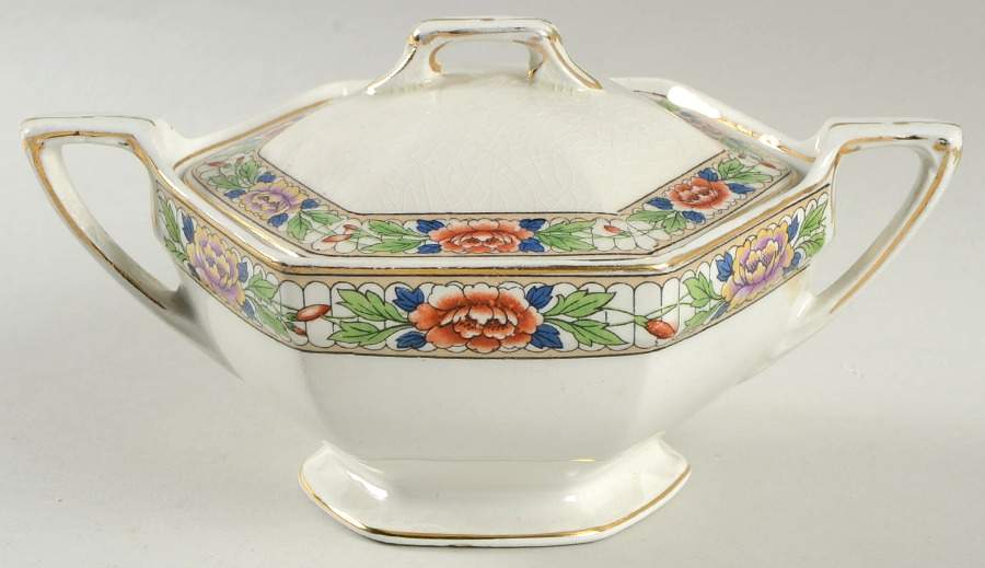 GRI27 Sugar Bowl & Lid by Grindley-1