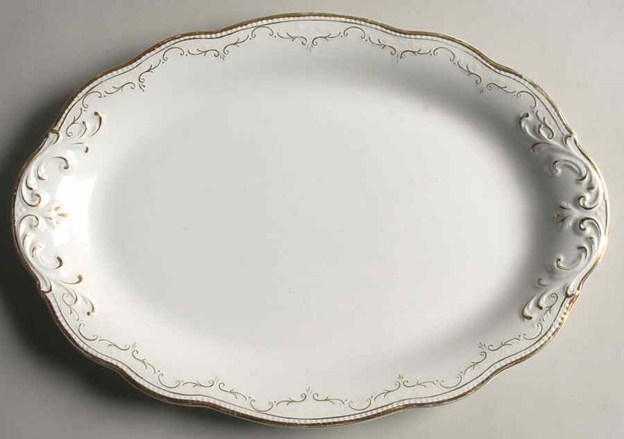 520 14" Oval Serving Platter by Grindley-1