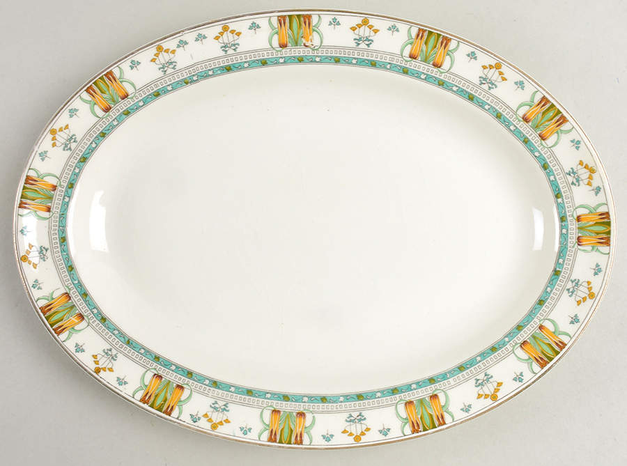 GRI42 12" Oval Serving Platter by Grindley-1