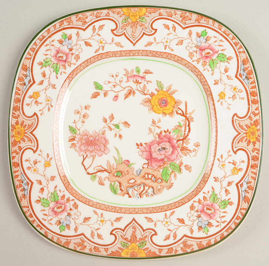 Harmony Square Salad Plate by Grindley-1