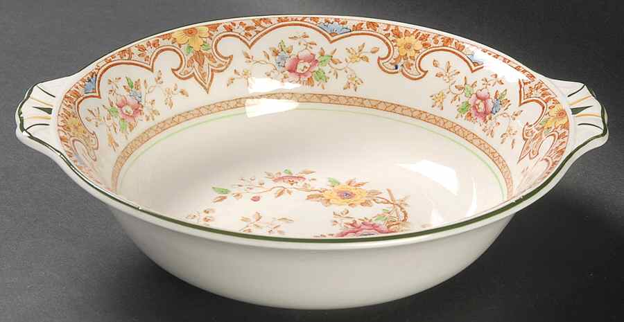 Harmony 9" Round Vegetable Bowl by Grindley-1