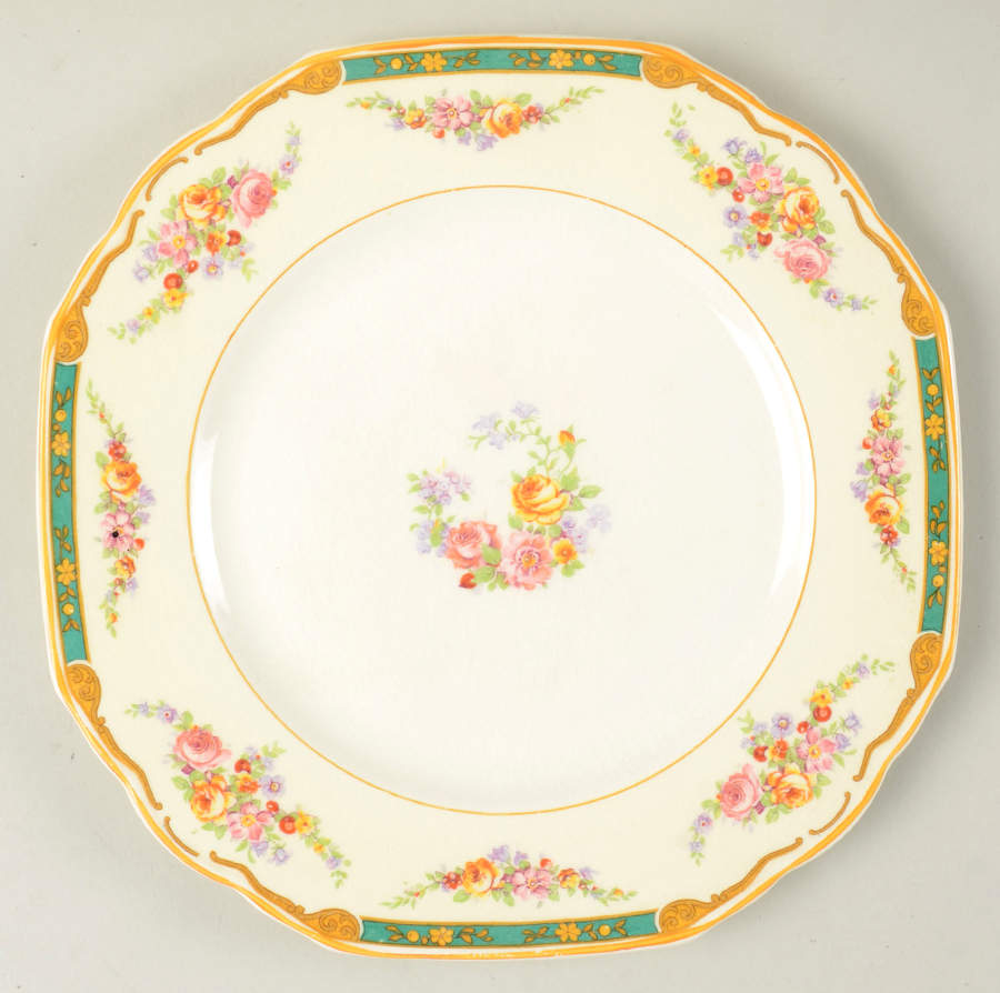 The Irving Square Salad Plate by Grindley-1