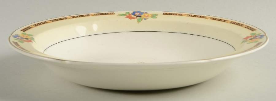 Jersey Rim Soup Bowl by Grindley-1