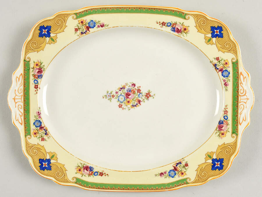The Katherine 10" Oval Serving Platter by Grindley-1