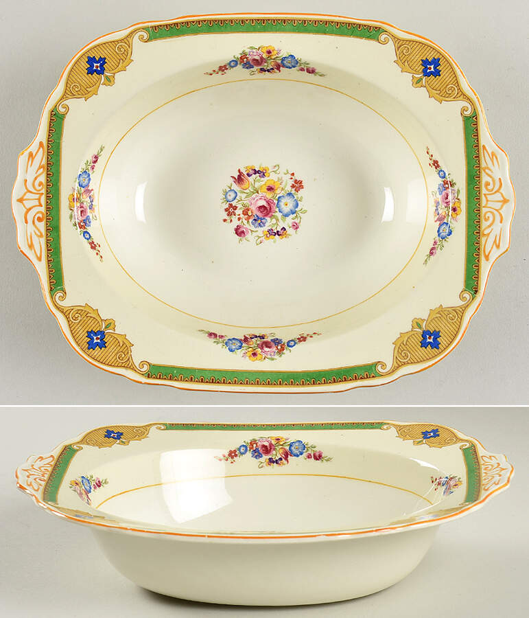 The Katherine 9" Oval Vegetable Bowl by Grindley-1