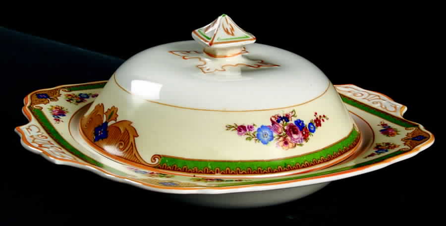 The Katherine Round Covered Butter by Grindley-1