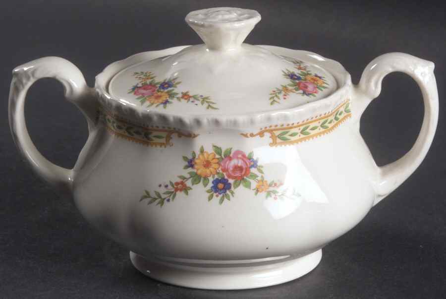The Kavalla Sugar Bowl & Lid by Grindley-1