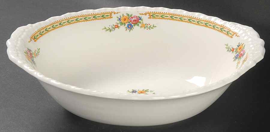 The Kavalla 10" Oval Vegetable Bowl by Grindley-1