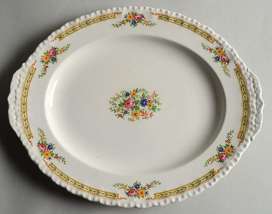 The Kavalla 12" Oval Serving Platter by Grindley-1