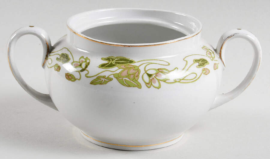 Lily Sugar Bowl No Lid by Grindley-1