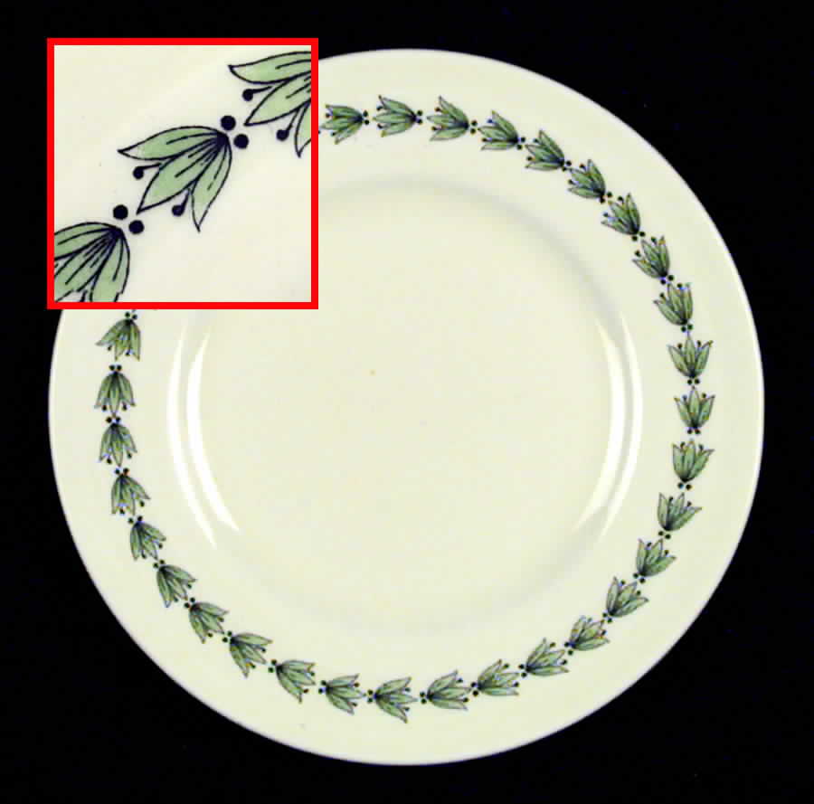 The Linkstone Bread & Butter Plate by Grindley-1