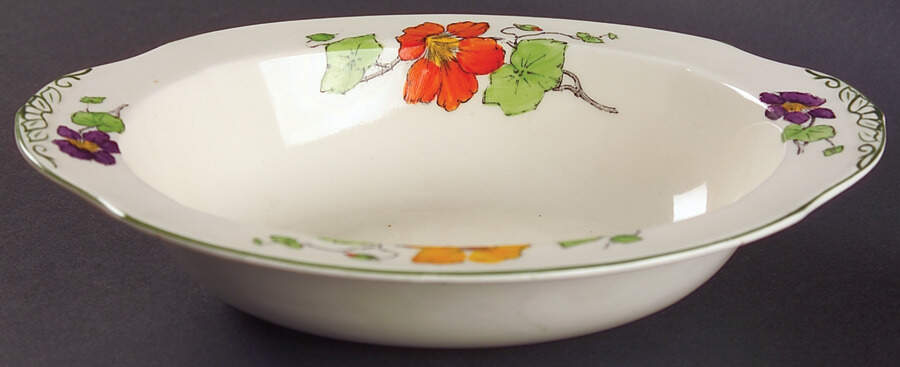 The Lichfield 10" Oval Vegetable Bowl by Grindley-1