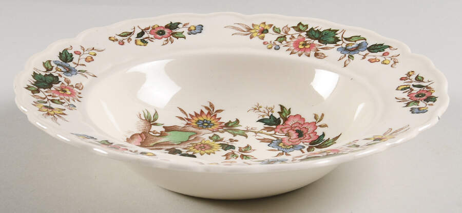 Lorraine Rim Soup Bowl by Grindley-1
