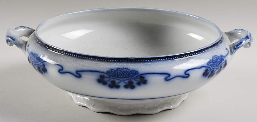 Lorne (Flow Blue) Tureen No Lid by Grindley-1