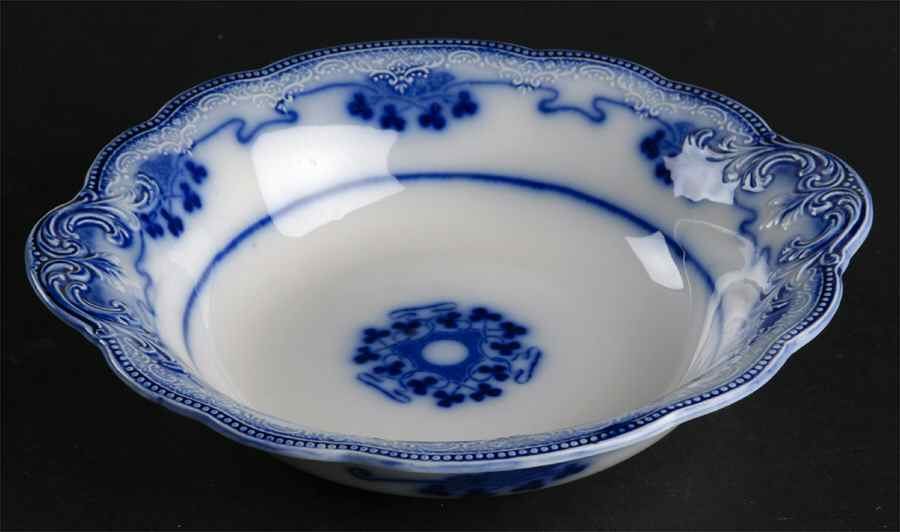 Lorne (Flow Blue) 8" Round Vegetable Bowl by Grindley-1