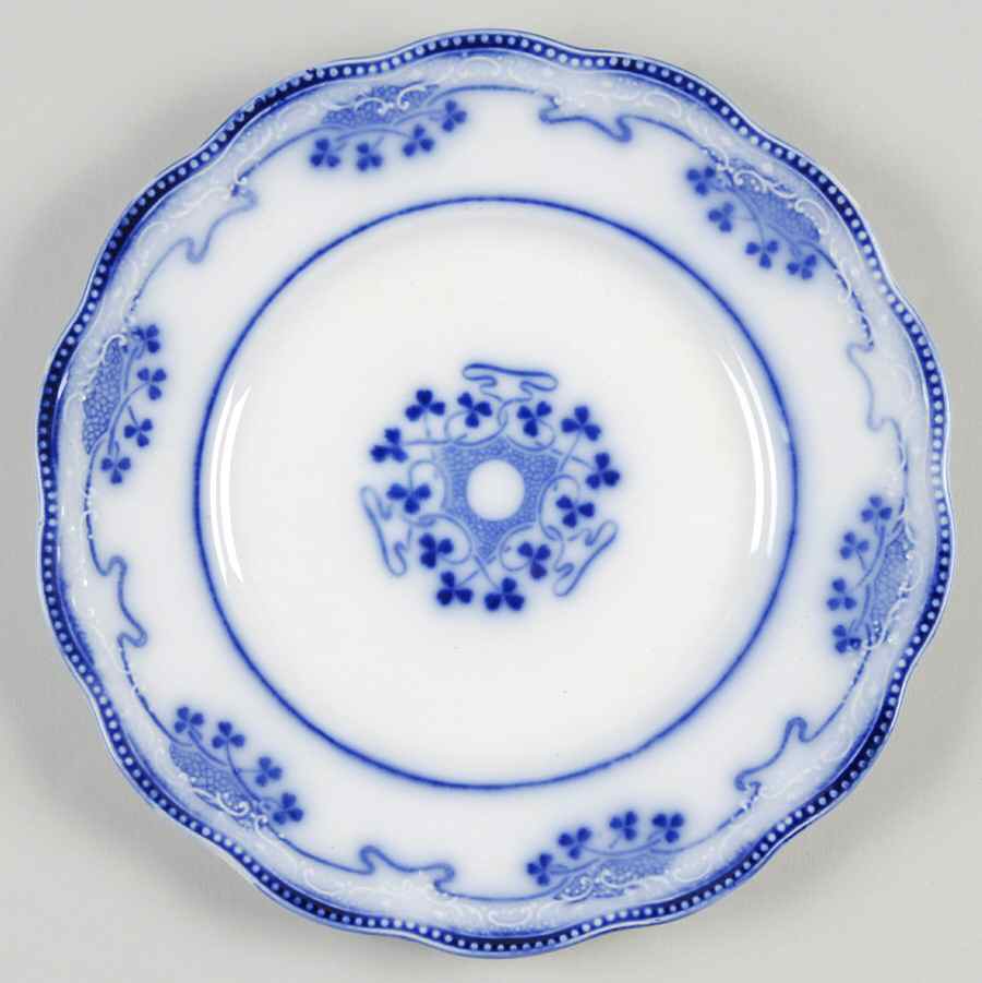 Lorne (Flow Blue) Dessert/Pie Plate by Grindley-1