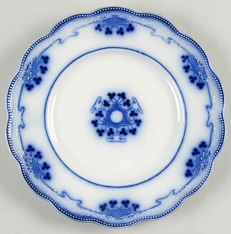 Lorne (Flow Blue) Luncheon Plate by Grindley-1