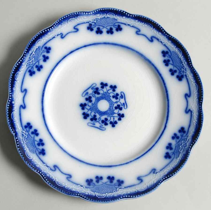 Lorne (Flow Blue) Salad Plate by Grindley-1
