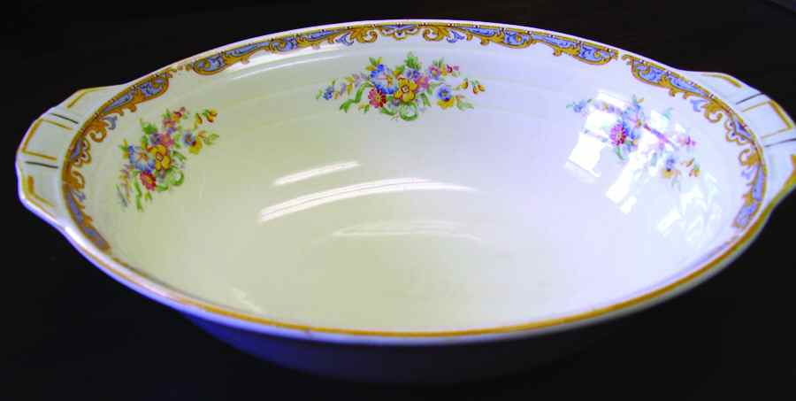 Ludlow 10" Oval Vegetable Bowl by Grindley-1