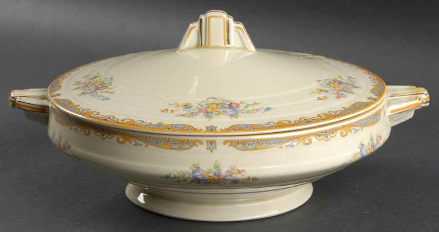 Ludlow Round Covered Vegetable by Grindley-1