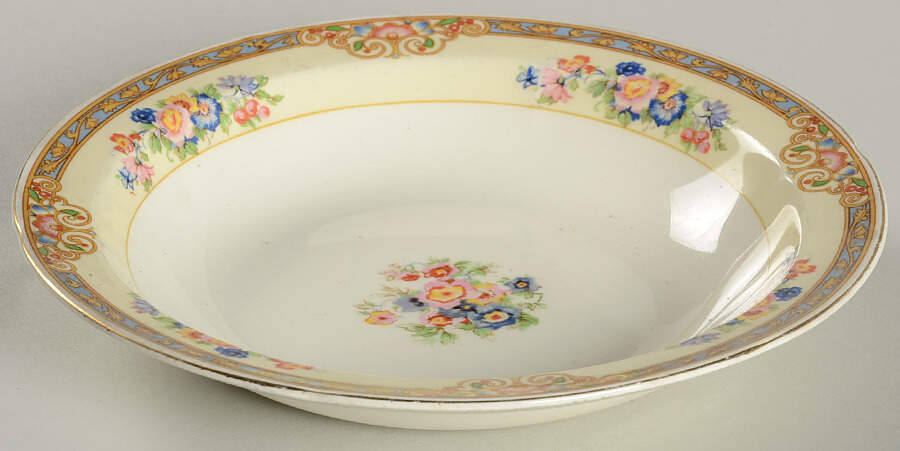 Marjorie Rim Soup Bowl by Grindley-1