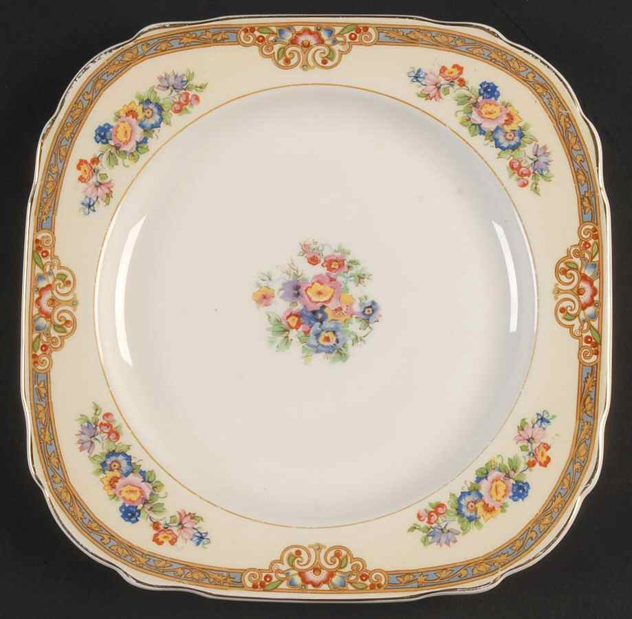 Marjorie Square Salad Plate by Grindley-1