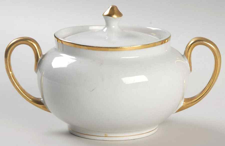 The Marengo (Off White) Sugar Bowl & Lid by Grindley-1