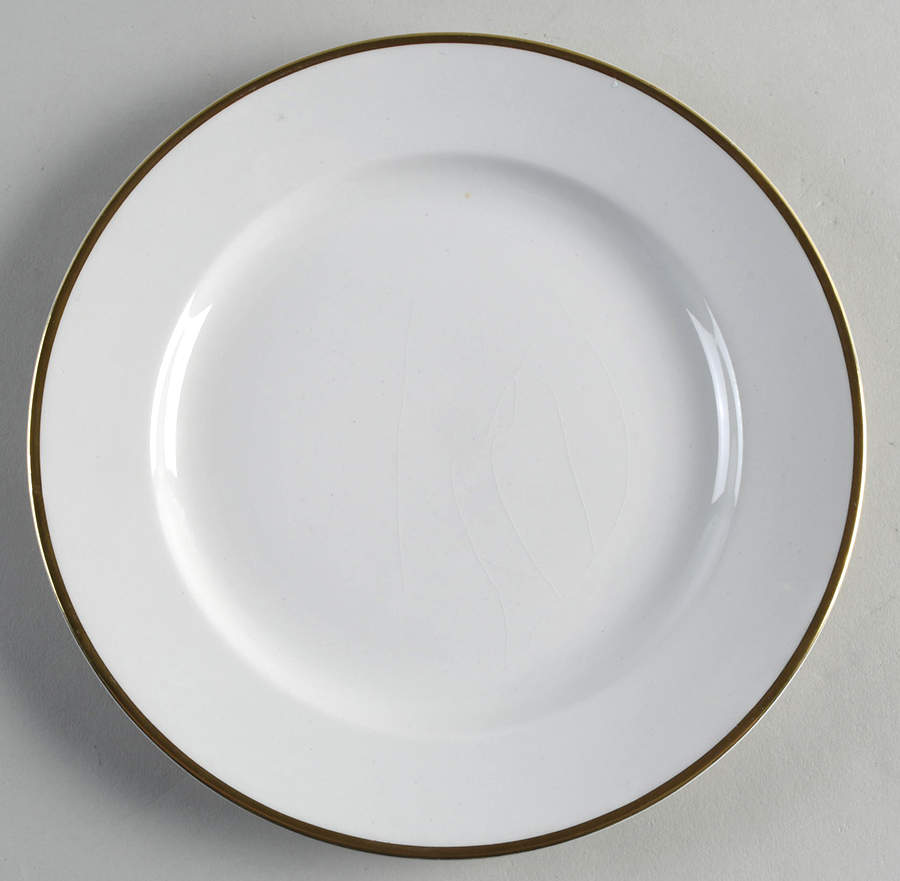 The Marengo (White) Luncheon Plate by Grindley-1