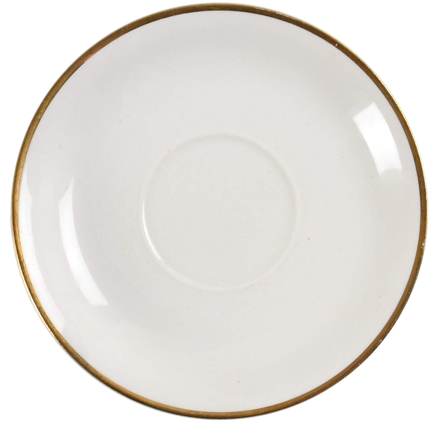 The Marengo (White) Saucer by Grindley-1